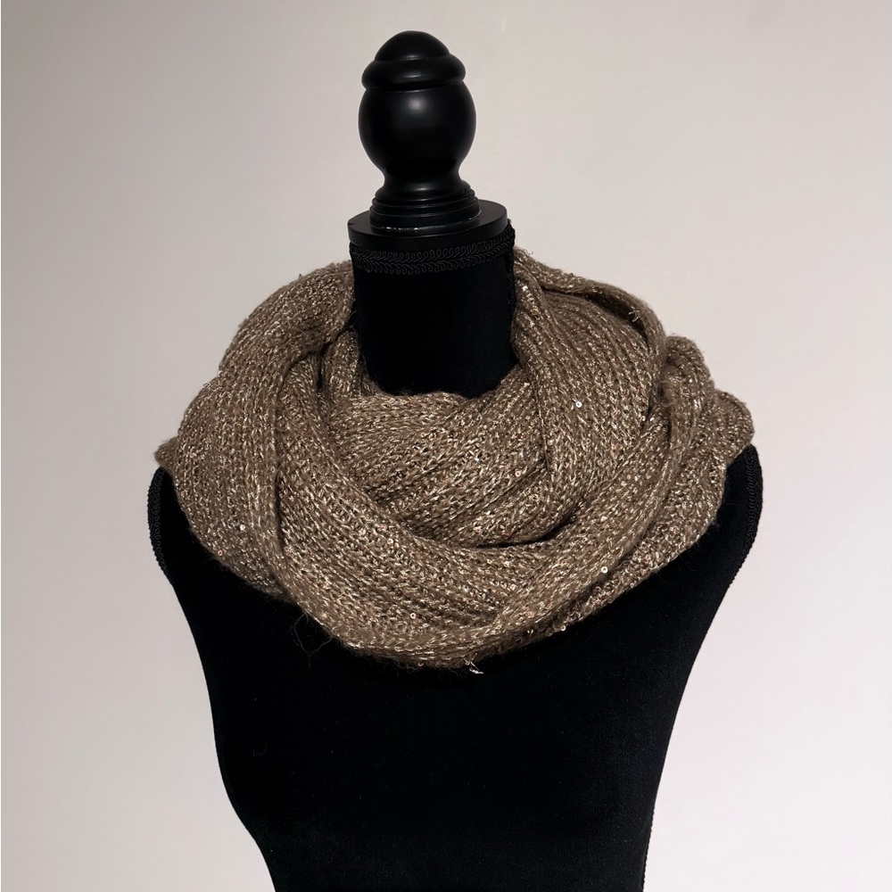 H&M shiny sequin scarf